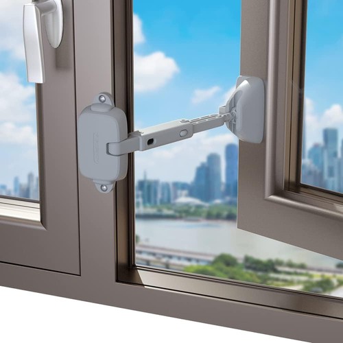 Childproof window restrictor - window,